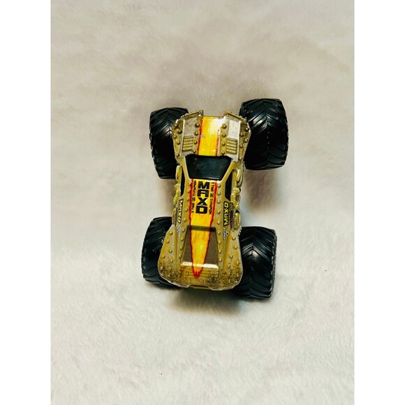Hot Wheels Monster Jam Max D Gold Monster Truck 1:64 Diecast Mattel Rare - Picture 5 of 5